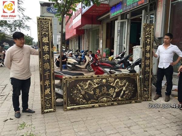 10+ Mẫu Hoành Phi cuốn thư đại tự câu đối bằng đồng được khách ưa chuộng nhất hiện nay!