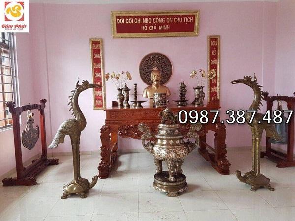 Sự khác biệt Bộ hoành phi cuốn thư đại tự câu đối bằng đồng với bộ hoành phi cuốn thư câu đối bằng gỗ.!!