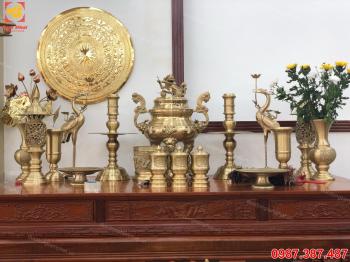 Đỉnh đồng, ngũ sự đỉnh đồng vàng cao cấp