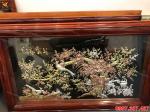 Tranh Vinh Hoa Phú Qúy Chạm Tam Khí Tinh Xảo 1m3