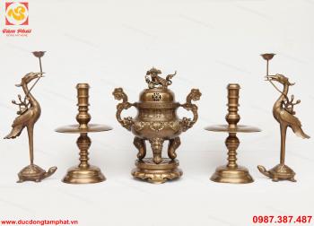 Đỉnh đồng, ngũ sự đỉnh đồng trạm sòi