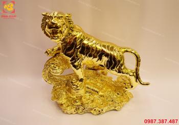 Hổ đồng mạ vàng 24k