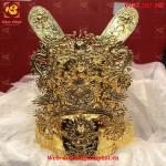 Mũ Quan Và Giày Bằng Đồng Mạ Vàng 24k