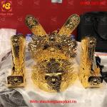 Mũ Quan Và Giày Bằng Đồng Mạ Vàng 24k
