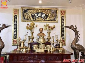 Hoành phi câu đối đẹp cho nhà thờ họ