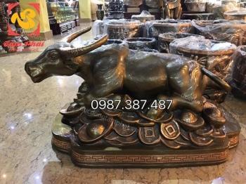 Trâu đồng phong thuỷ mọi kích cỡ mang tài lộc, công danh.!!