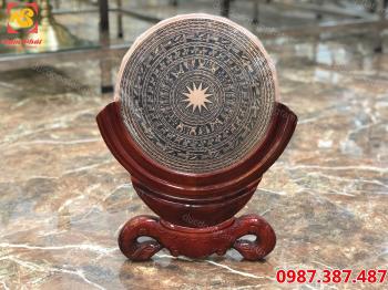 Mặt trống đồng đỏ đường kính 30cm 