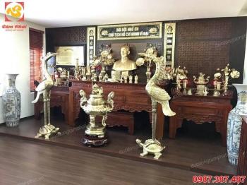 Nhận thi công lắp đặt phòng thờ Bác Hồ bằng đồng cho cơ quan đoàn thể..!