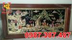 Tranh Đồng Vinh Quy Bái Tổ Gía Rẻ - Kích Thước 2m3