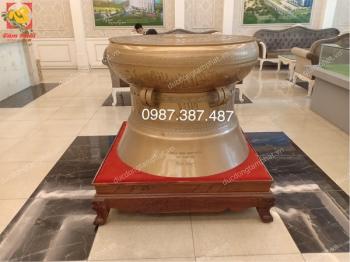Trống đồng Đông Sơn đường kính 70cm lắp đặt cho tập đoàn FLC..!