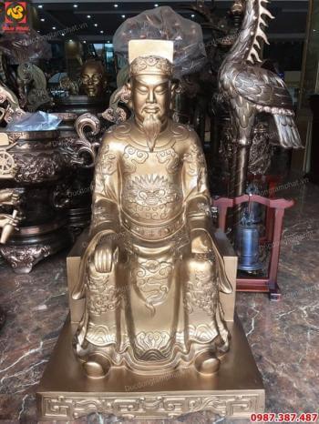Mẫu tượng đồng Trần Quốc Tuấn thờ tưởng nhớ được ưa chuộng nhất hiện nay cao 81cm, `1m2, 1m27