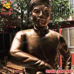 Đúc tượng đồng Nguyễn Trung Trực cao 2m tại đền thờ Phú Quốc.!