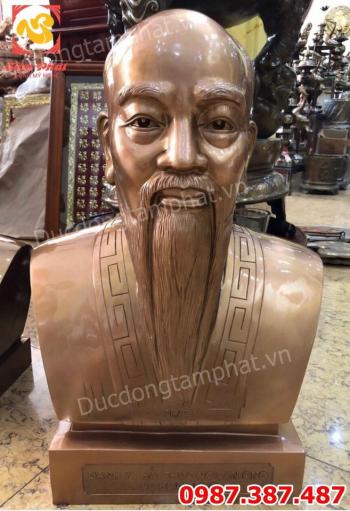 Tượng đồng Hải Thượng Lãn Ông - Đúc tượng Hải Thượng Lãn Ông bằng đồng.!!!