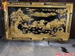 Tranh Đồng Bát Mã Thành công, Tranh Ngựa 2m75 x 1m57 Mạ vàng hoàn thiện khách hàng Nghệ An