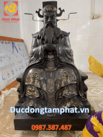 Tượng Diêm Vương, tượng Thánh Mẫu Liễu Hạnh cao 1m06 đồng đỏ