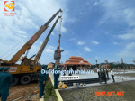 Vinh Dự đúc đồng, lắp đặt tượng Bác Hồ vẫy tay chào cao 6m9