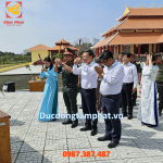 Vinh Dự đúc đồng, lắp đặt tượng Bác Hồ vẫy tay chào cao 6m9