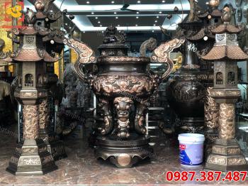 Lư đồng cực đẹp, giá lư đồng rẻ nhất Việt Nam