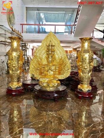 Tượng Phật thiên thủ thiên nhãn, đúc tượng nghìn mắt nghìn tay bằng đồng
