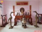 Hoành phi câu đối bằng đồng tinh xảo, đúc đồng Tâm Phát