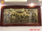 Tranh Bát Mã Truy Phong Cực Đẹp 2m3