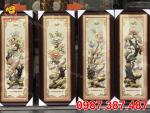 Bộ Tranh Tứ Qúy Cực Đẹp Kích Thước 1m2