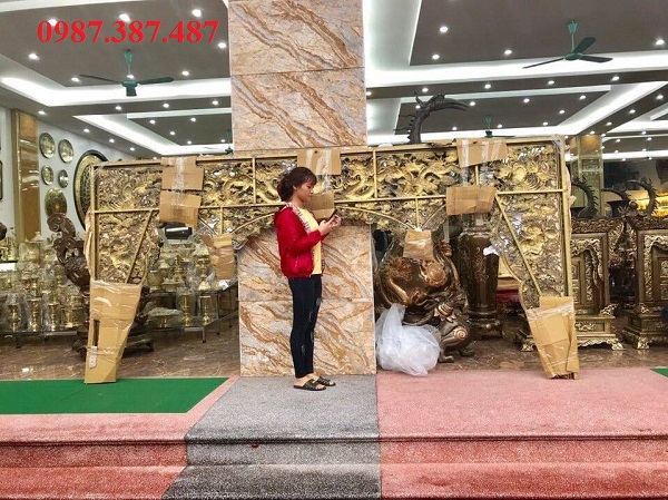 Cửa võng bằng đồng cao 1m7 dài 3m6 làm theo yêu cầu!