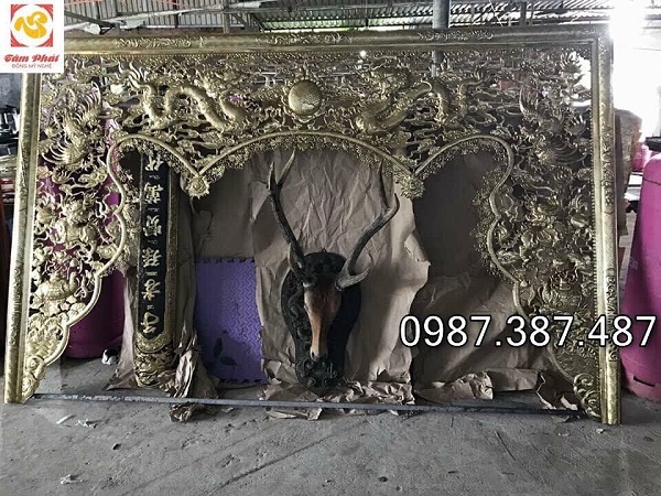 Cửa võng bằng đồng cao 1m7 dài 3m6 làm theo yêu cầu!