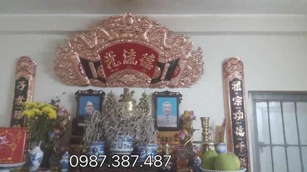 Địa chỉ nơi sản xuất bộ hoành phi cuốn thư đại tự câu đối bằng đồng uy tín, chất lượng giá rẻ nhất hiện nay!