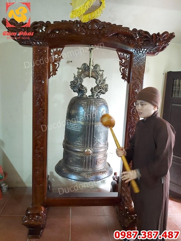 Đúc chuông chùa giá rẻ, đúc chuông uy tín cho nhà chùa.!