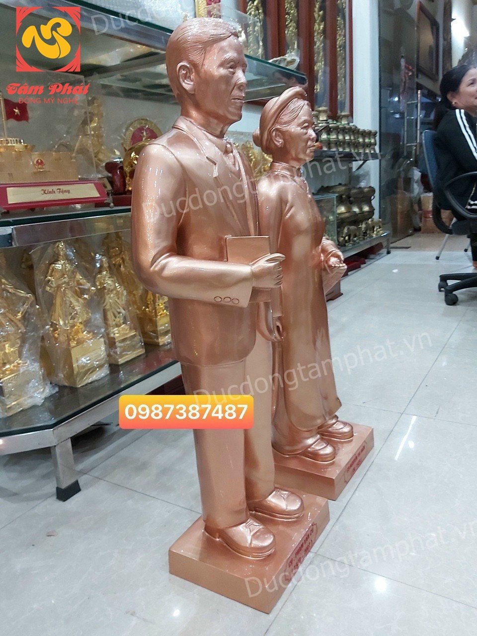 Đúc Tượng Truyền Thần - Đúc tượng chân dung thể hiện tấm lòng tôn kính dành cho bố mẹ.!!