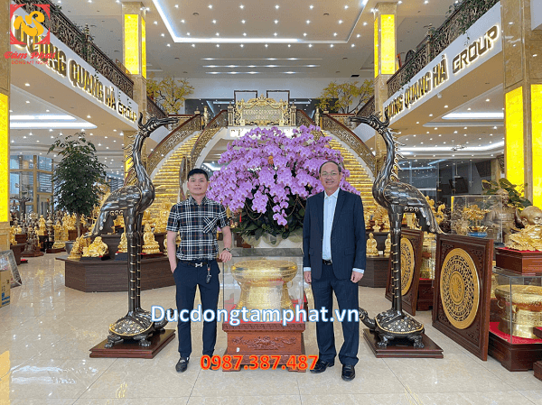 Lễ đúc đồng tượng Bác Hồ cao 8m cho Địa đạo Củ Chi