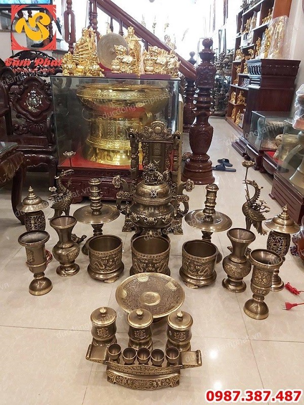 Mua bộ đồ thờ đầy đủ ở đâu rẻ nhất, uy tín chất lượng nhất..!