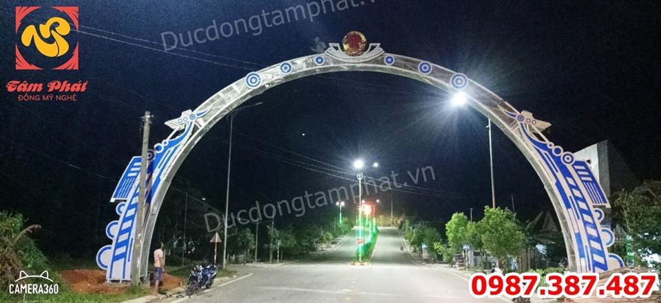 Quốc Huy bằng đồng - Nhận đúc quốc huy mọi kích thước.!