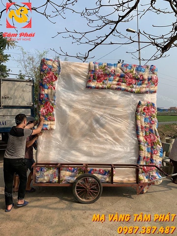 Quy trình mạ thếp vàng cực chuẩn tại Cơ sở Đúc Đồng Tâm Phát