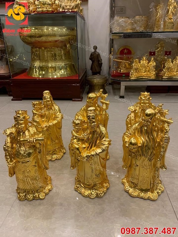 Tại sao tượng Tam đa bằng đồng mạ vàng được đánh giá cao về phong thủy?