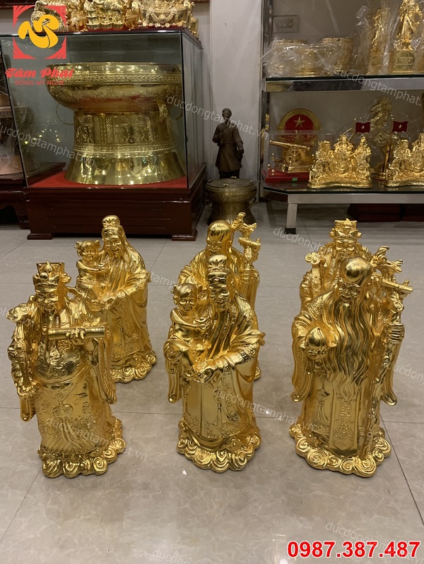 Tại sao tượng Tam đa bằng đồng mạ vàng được đánh giá cao về phong thủy?