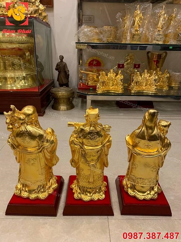 Tại sao tượng Tam đa bằng đồng mạ vàng được đánh giá cao về phong thủy?