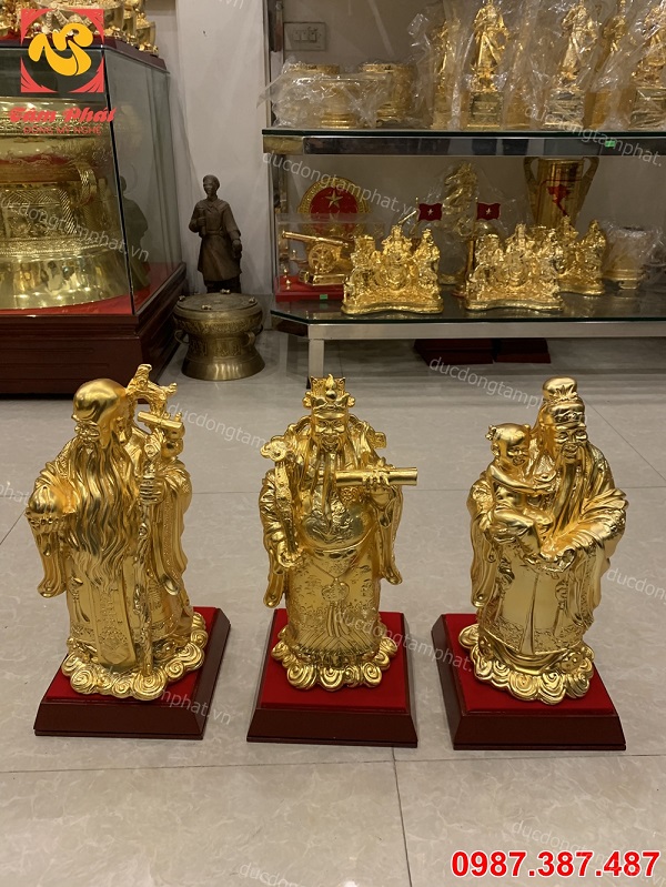 Tại sao tượng Tam đa bằng đồng mạ vàng được đánh giá cao về phong thủy?
