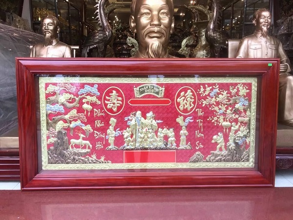 Tại sao tranh đồng mừng thọ lại là món quà ý nghĩa cho bậc cao niên?