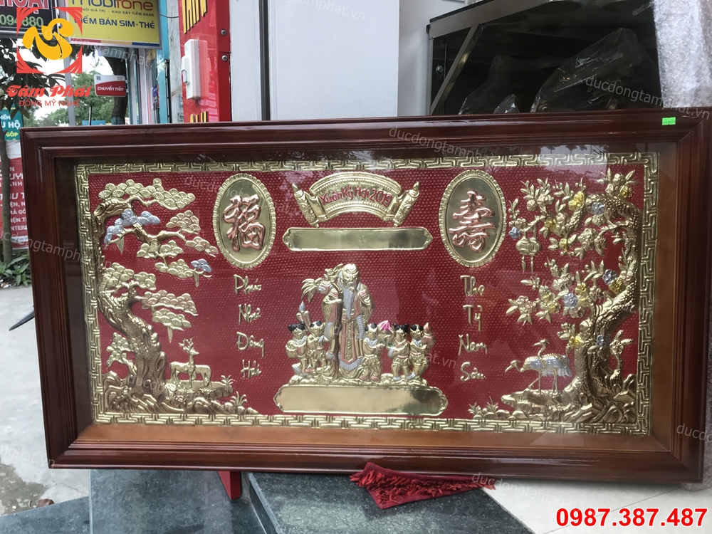 Tổng hợp những bức tranh mừng thọ ông, bà đẹp nhất xuân Kỷ Hợi 2019