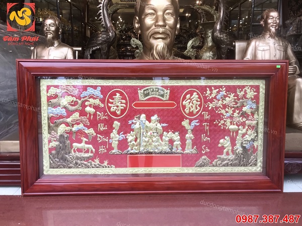 Tổng hợp những bức tranh mừng thọ ông, bà đẹp nhất xuân Kỷ Hợi 2019