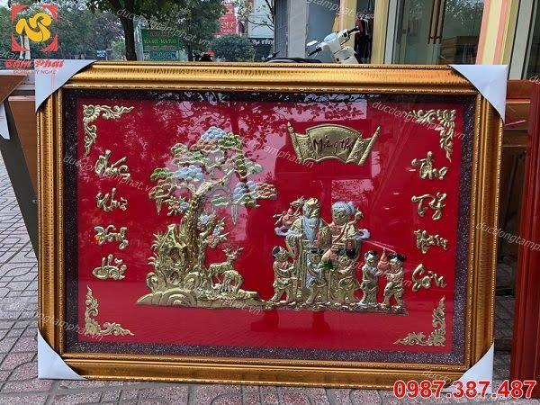 Tranh đồng mừng thọ - một nét đẹp văn hóa đầu xuân