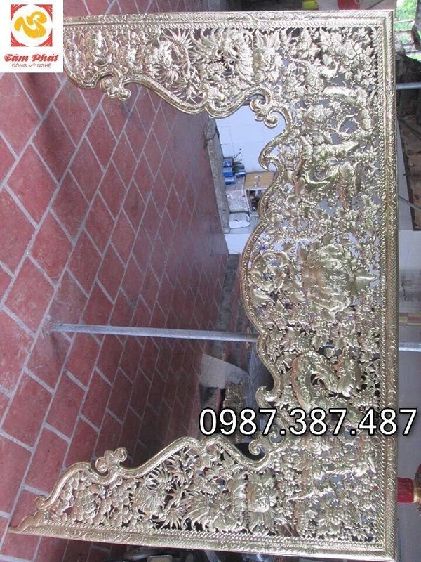 Thi công thiết kế cửa võng bằng đồng theo yêu cầu