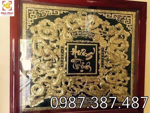 Tranh đồng thếp vàng - sự lựa chọn hoàn hảo tại Đồ Đồng Tâm Phát