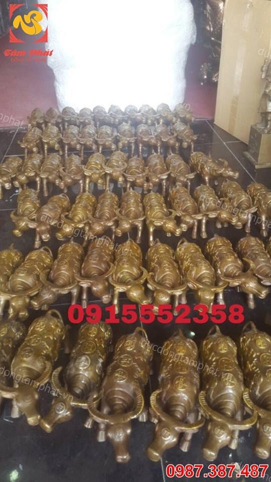 Trâu đồng phong thuỷ mọi kích cỡ mang tài lộc, công danh.!!