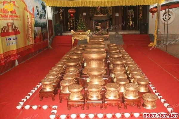 Trống đồng mọi kích thước tinh xảo giá rẻ cho sự kiện..! 
