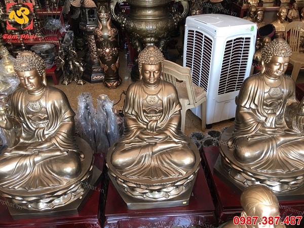 Tượng Phật Adida cao 98cm đẹp, thần thái xuất sắc.!!